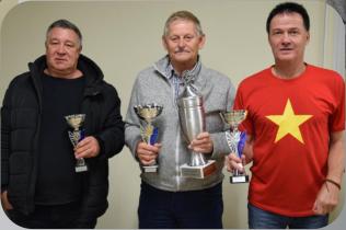 (v.l.n.r.) 3.Platz Rolf Kunz     1.Platz Heinz-Josef Jrien     2.Platz Roland Bnten