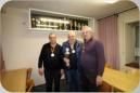 (v.l.n.r.) 2.Platz  Dieter Beumers   1.Platz Helmut Jacobs   3.Platz K.-H. G�decke