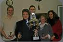 (v.l.n.r.) 3.Platz Frank Oberhausen    1.Platz Uwe Baltes     2.Platz Maria Kremer